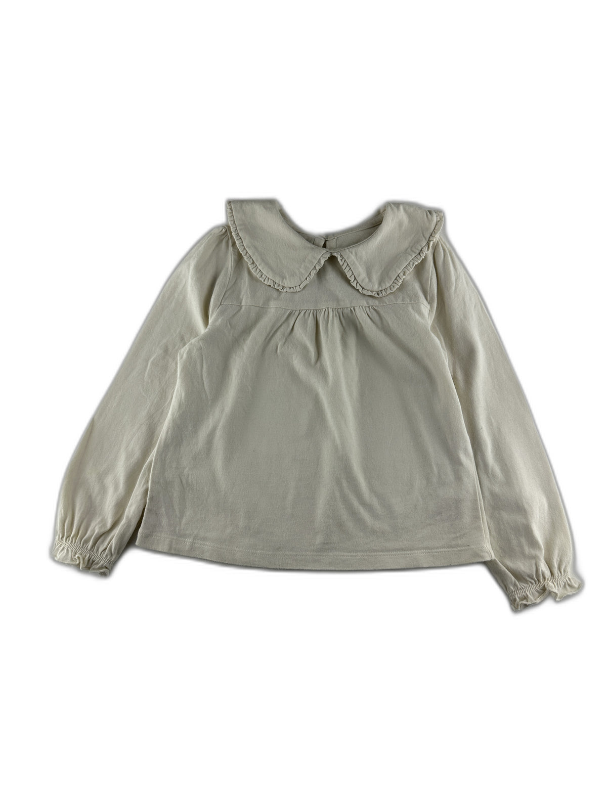 Kiabi - T-shirt manches longues écru- taille 4 ans - seconde main