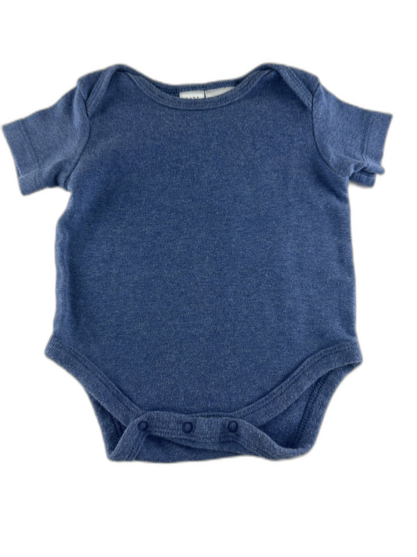 Gap - Body manches courtes bleu - taille Naissance (0/3 mois) - seconde main