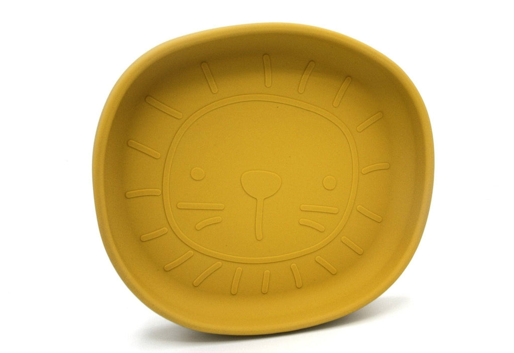 Assiette en silicone avec ventouse - Enfant - coloris Alfie Moutarde -