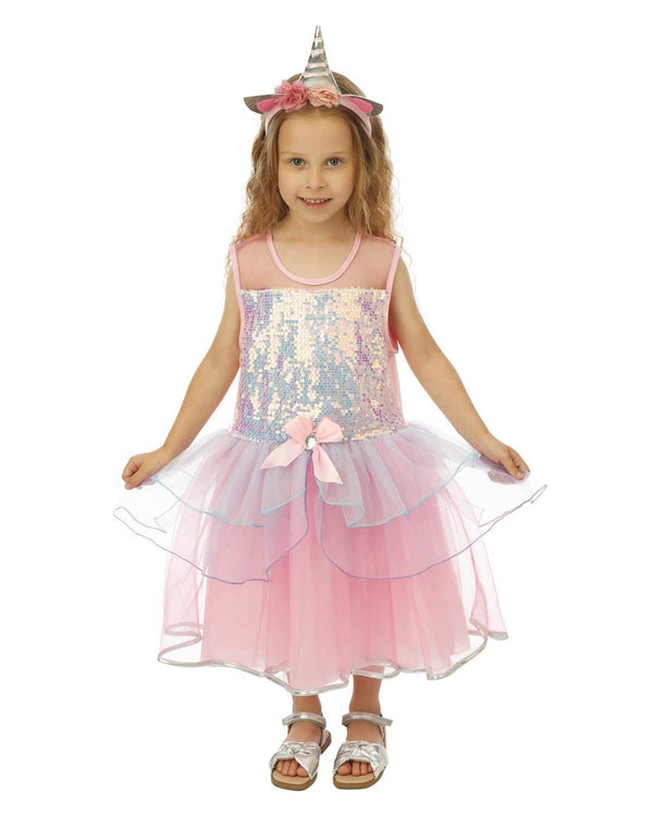 Costume Licorne - Rose - Enfant Fille - 3/4 Ans