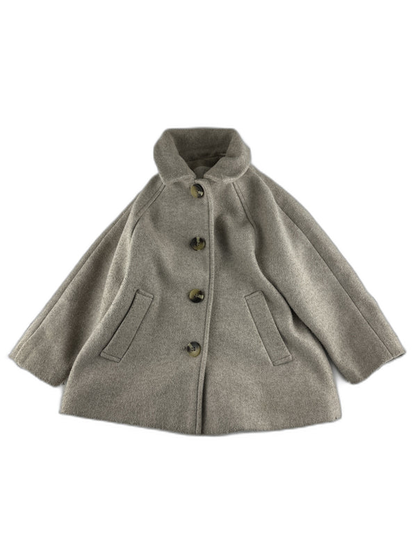 Zara - Manteau beige chiné - taille 4 ans - seconde main