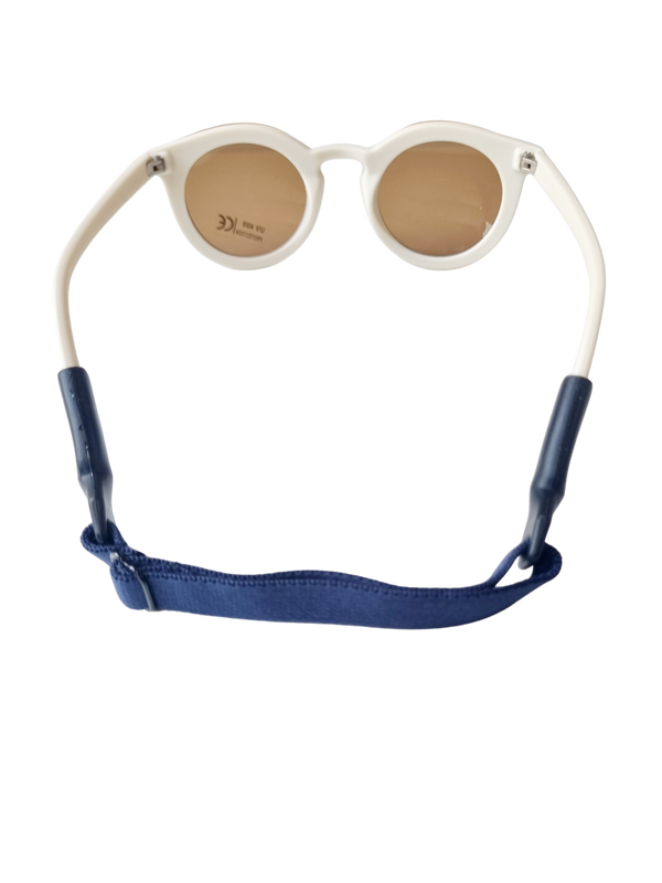 Sangle de lunettes de soleil pour enfant: Bleu foncé