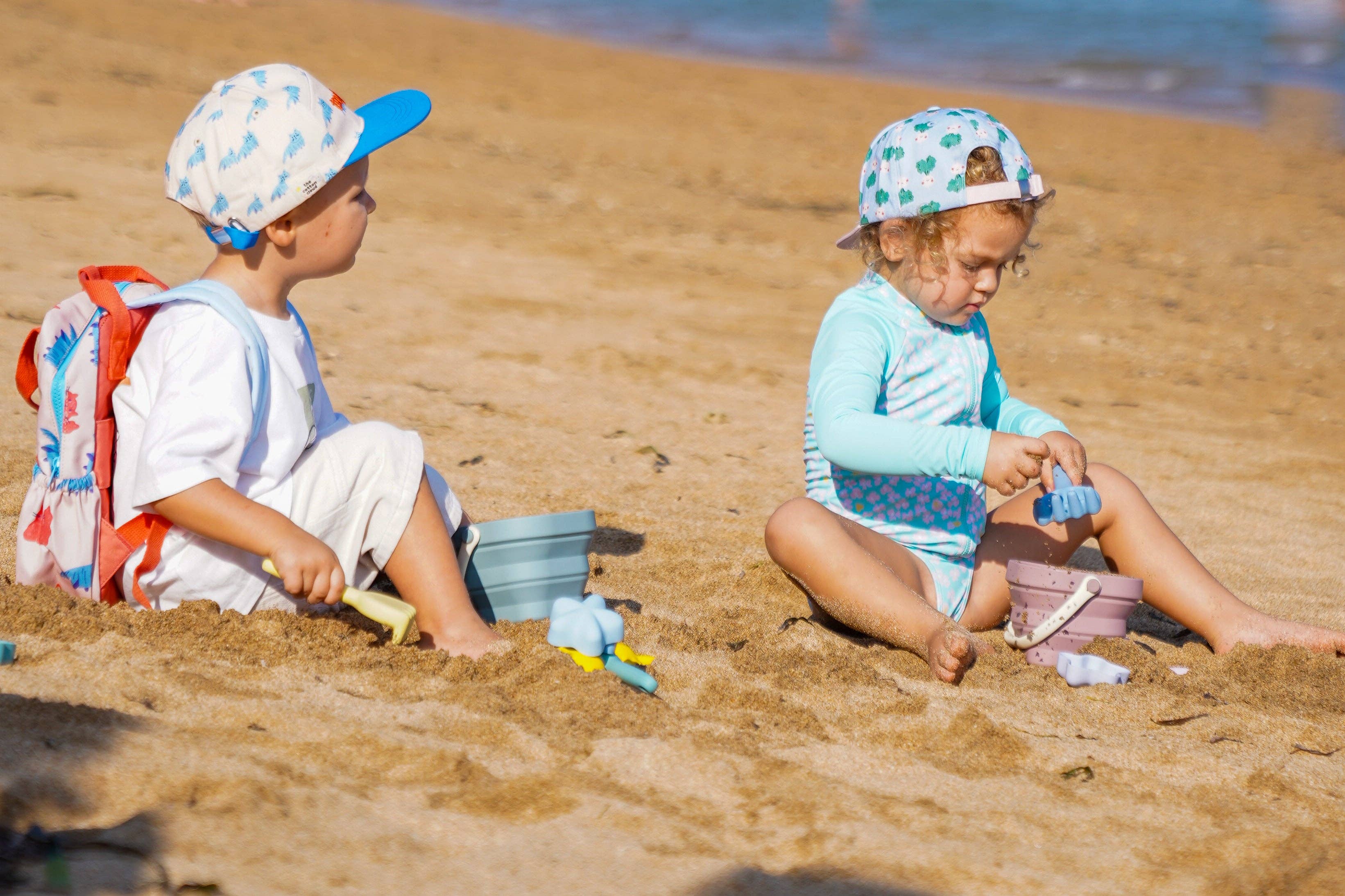 Ensemble de jouets de plage en silicone Jade