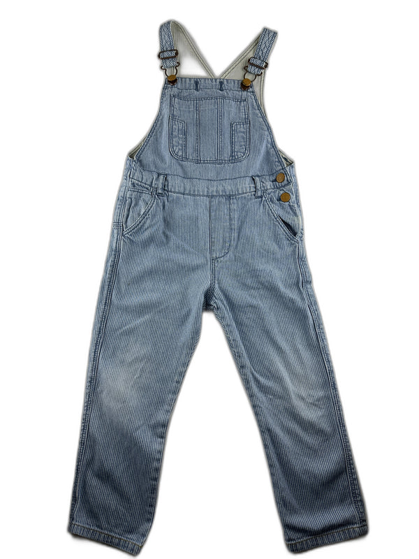 Zara - Salopette bleu  rayée - taille 3 ans - seconde main