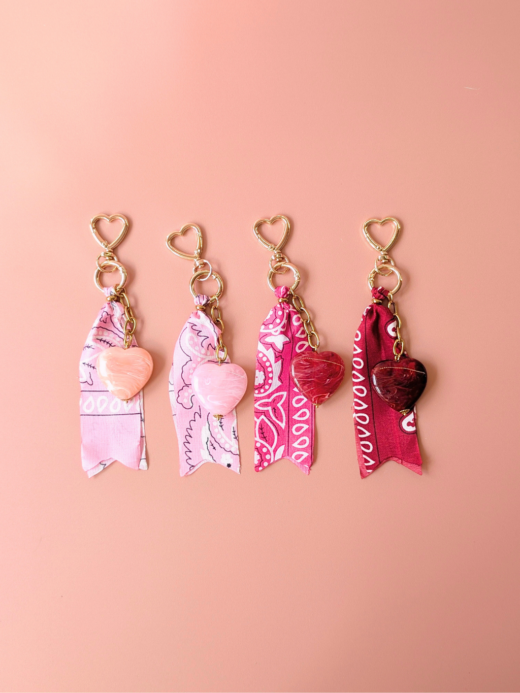 Grigri de sac & porte-clés – LOVE: Vert émeraude