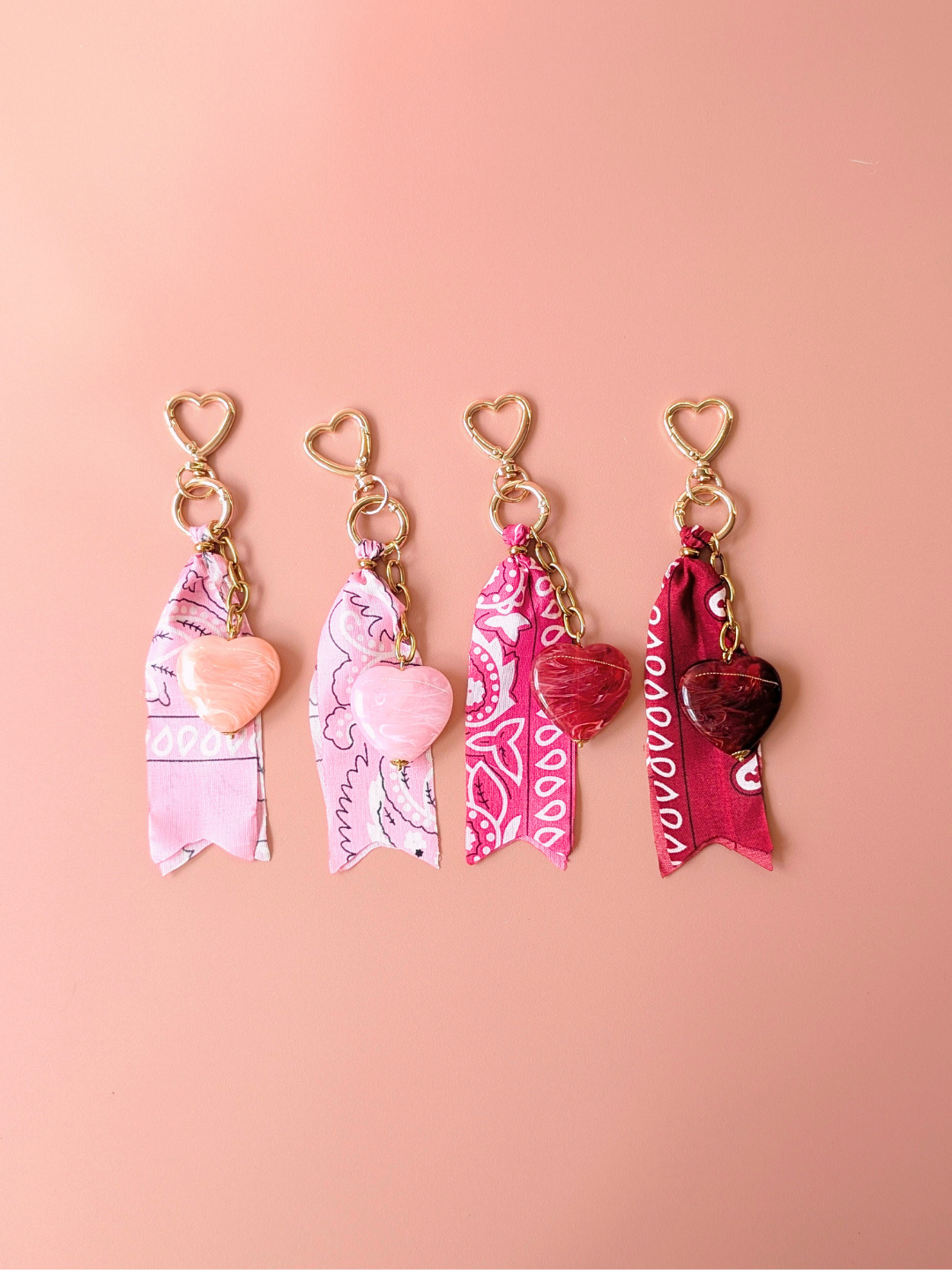 Grigri de sac & porte-clés – LOVE: Bleu lagon