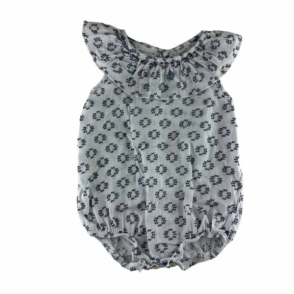 Little Celebs - Barboteuse, brodée sans manches - taille 12 mois - seconde main