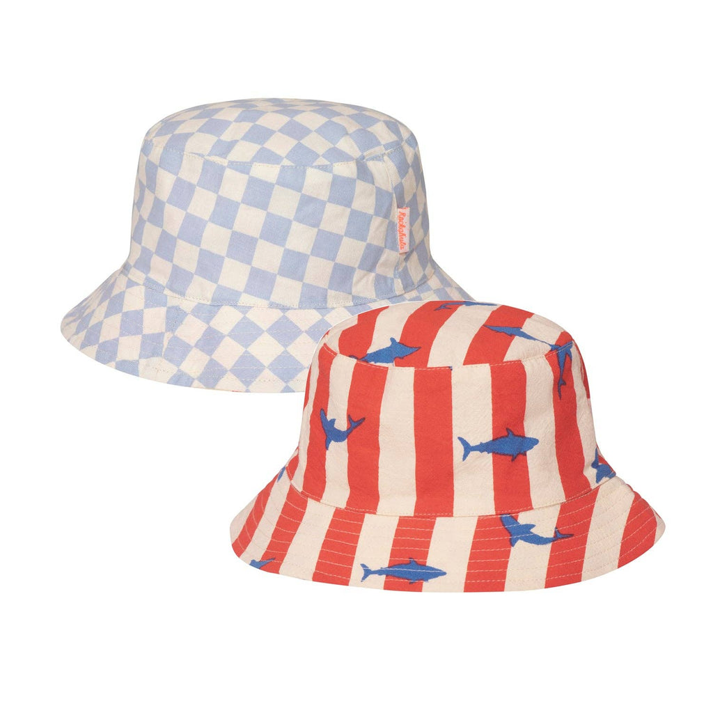 Chapeau Bob Réversible Requin 3-6 Ans