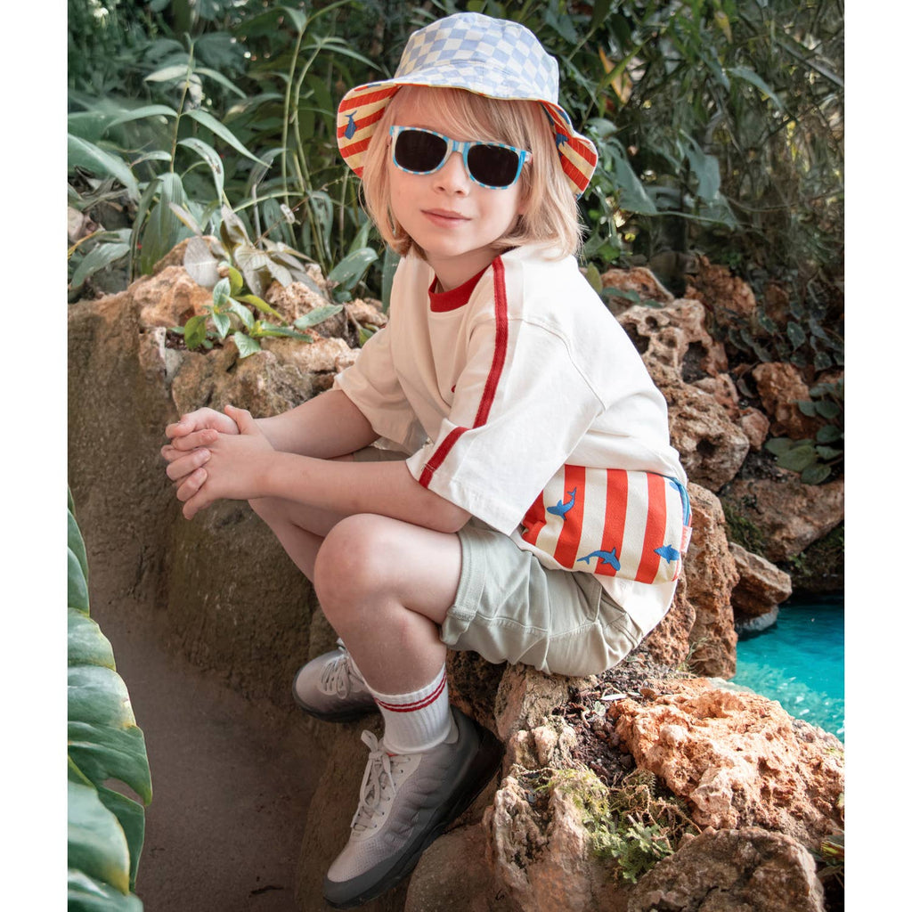 Chapeau Bob Réversible Requin 3-6 Ans