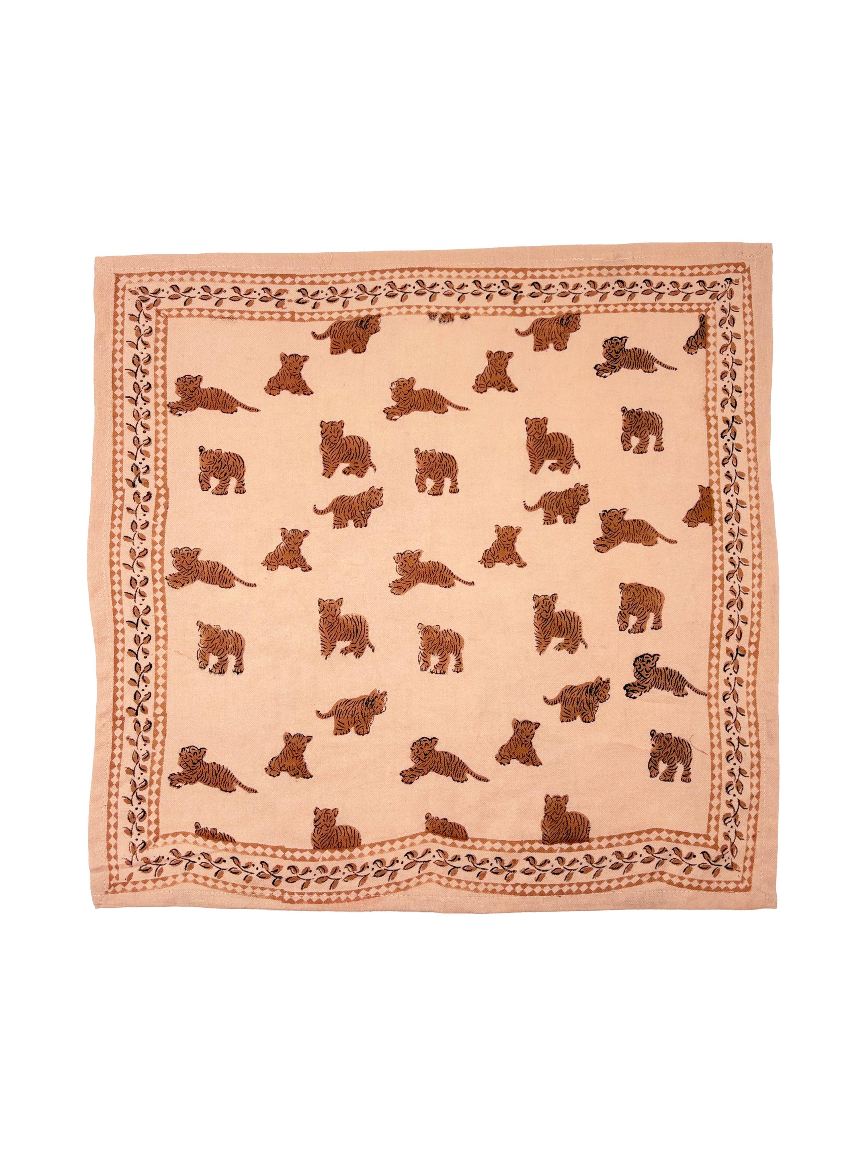 Foulard enfant- imprimé tigre