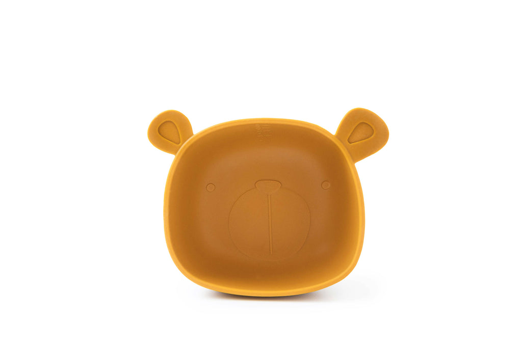 Bol en silicone - enfant - Lili: Moutarde