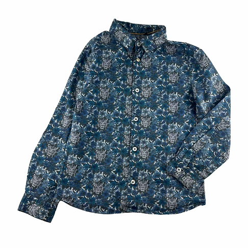 Chemise imprimée jungle et tigres IKKS