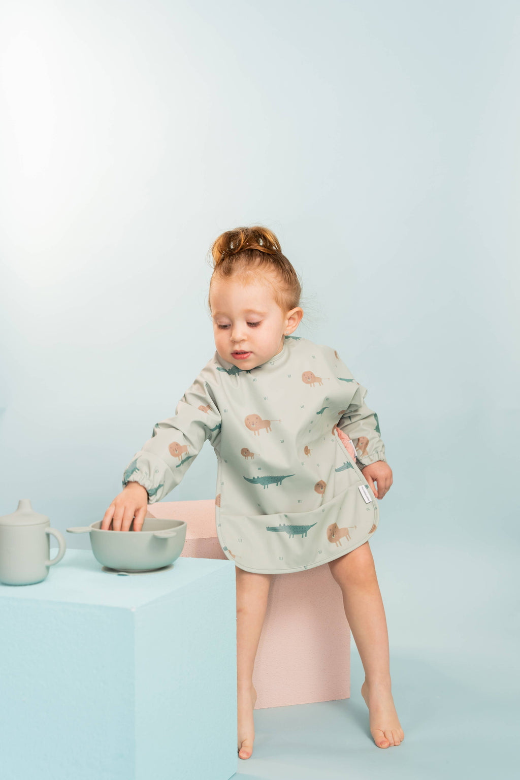 Bavoir manches longues bébé Veggie Pals - enfant