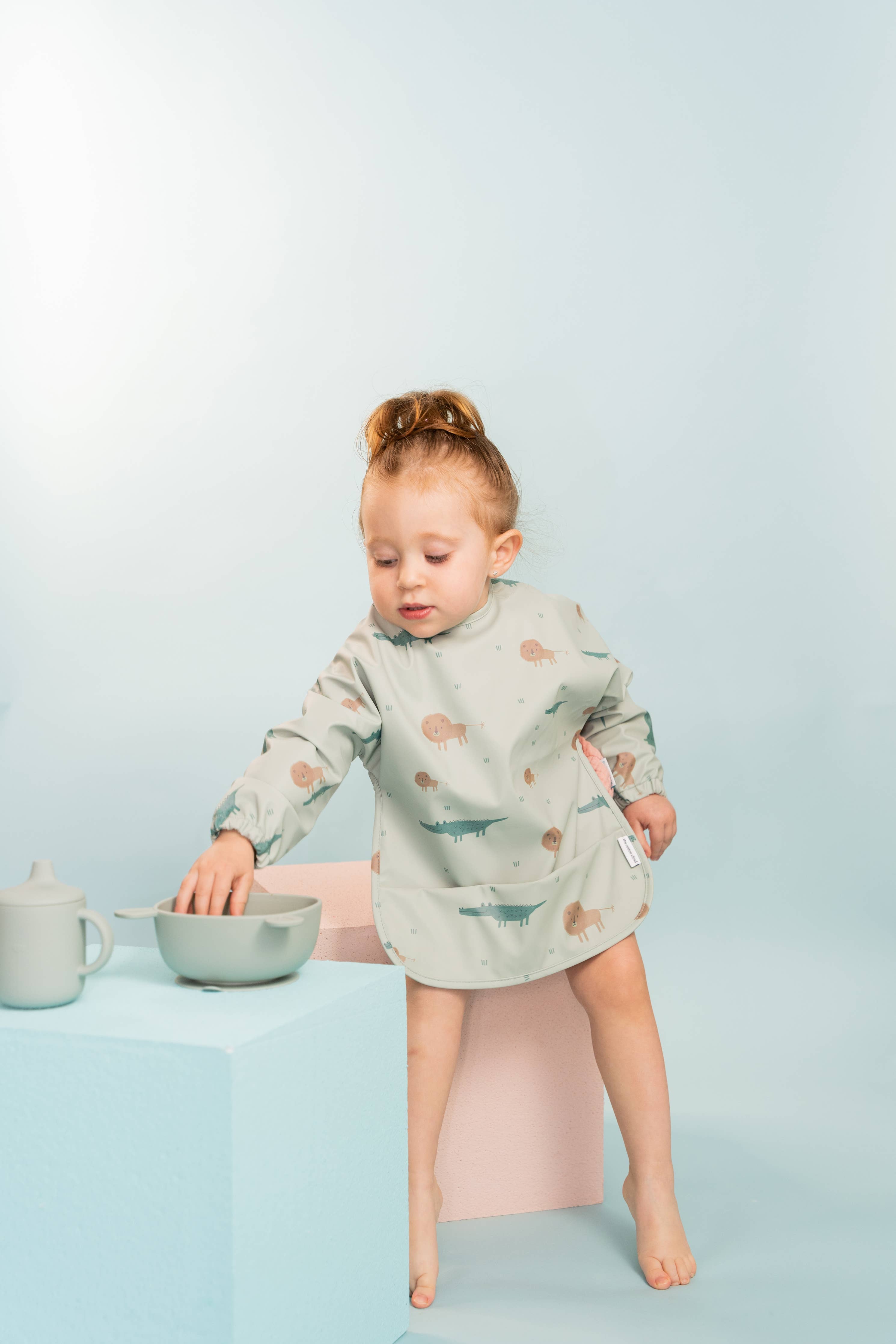 Bavoir manches longues bébé Veggie Pals - enfant