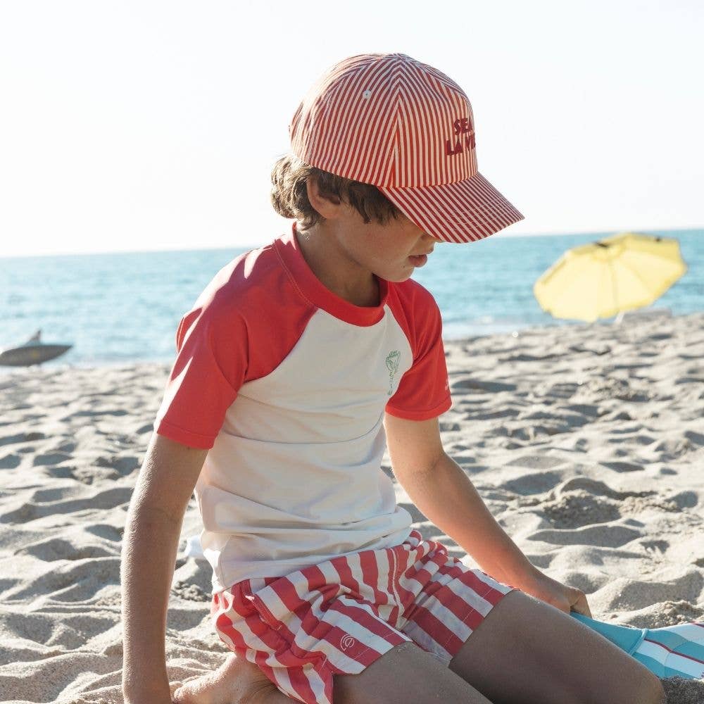 Casquette - Beige/Rose - Sea La Vie: 6 à 9 ans