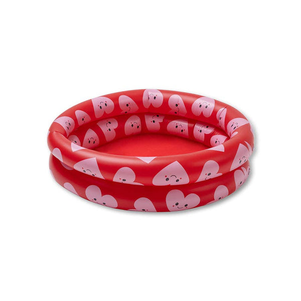 Piscine pour bébé - Rouge - Cœurs - Ø 60 cm