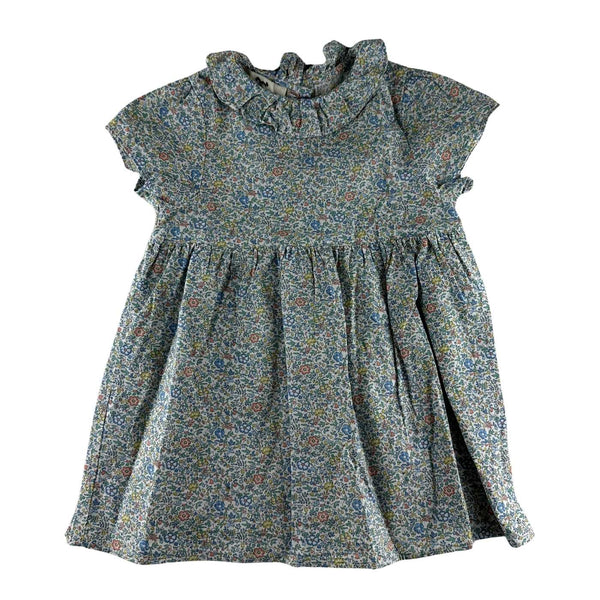 Cyrillus - Robe imprimée fleurettes, manches courtes- taille 6 mois - seconde main
