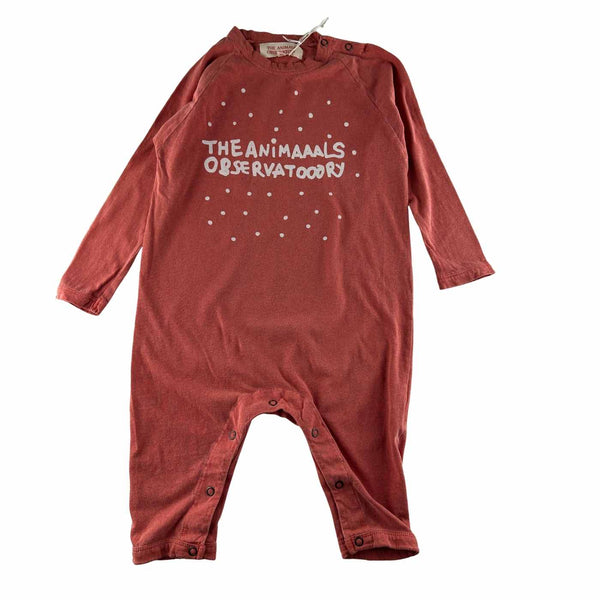 The animals observatory - Combinaison jersey imprimée - taille 18 mois -