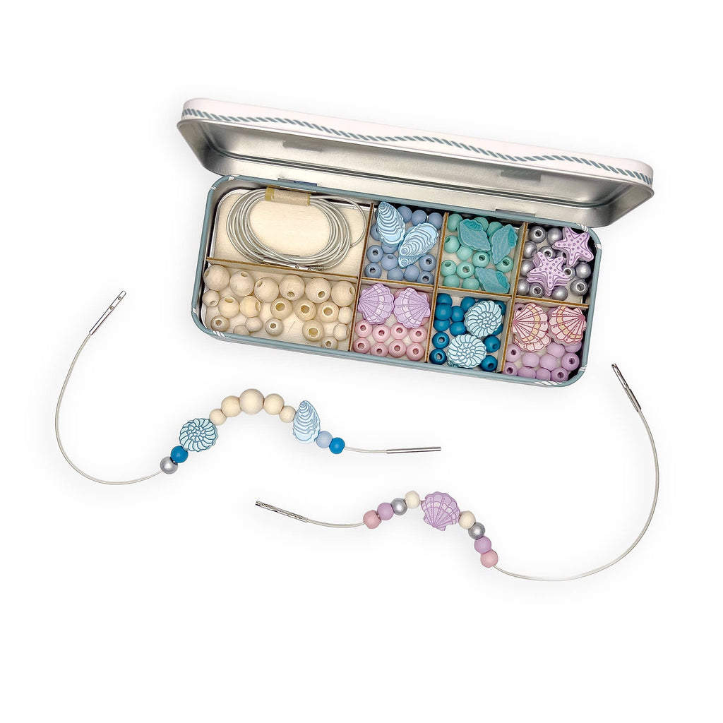 Kit de perles pour bracelet de coquillages