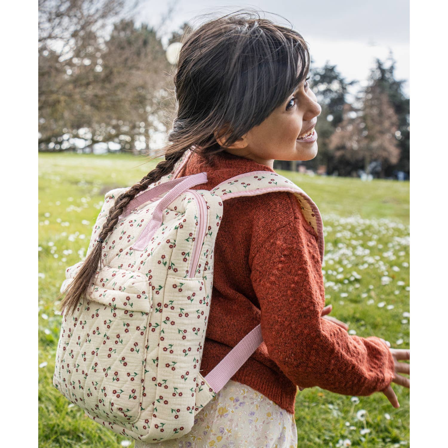 Sac à dos matelassé Wildflower