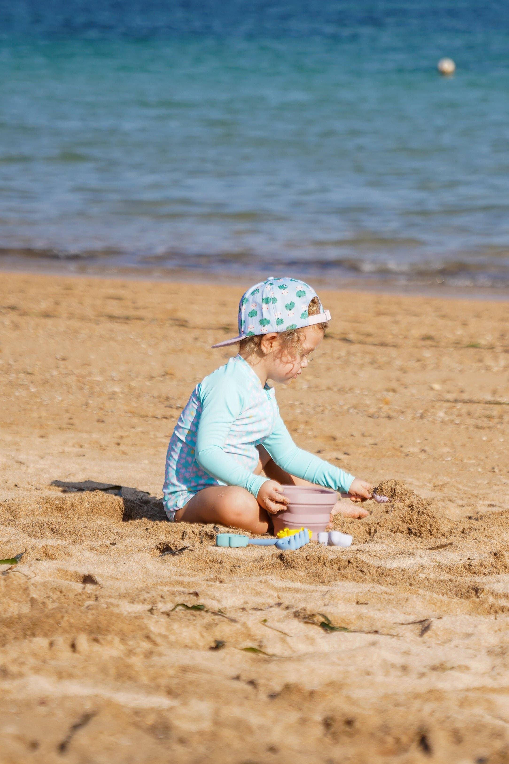Ensemble de jouets de plage en silicone Jade