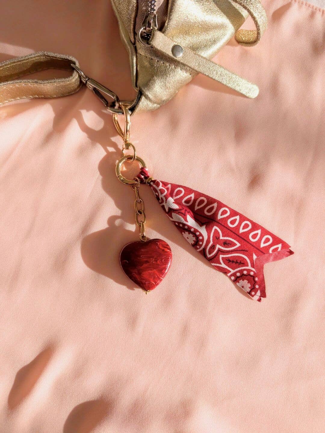 Grigri de sac & porte-clés – LOVE: Chocolat