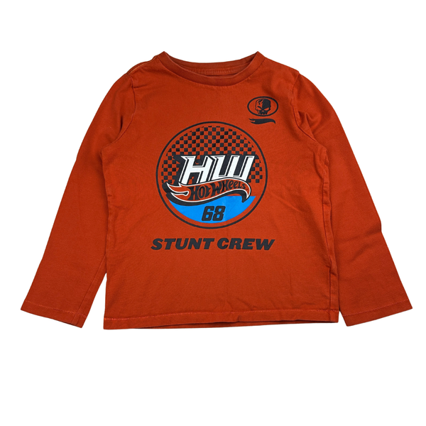 Tee-shirt imprimé, seconde main Gap Hot Wheels, 4-5 ans