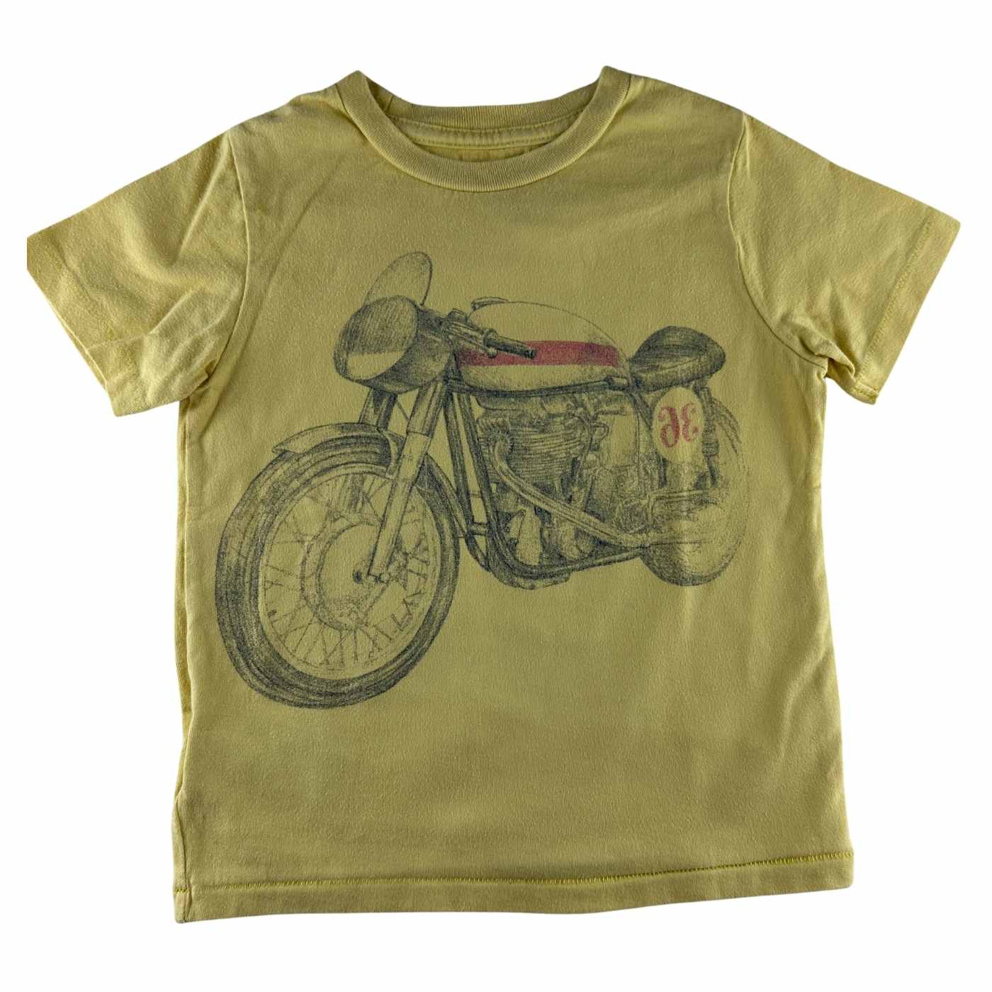 GAP - Tee shirt jaune imprimé manches courtes - taille 3 ans - seconde main