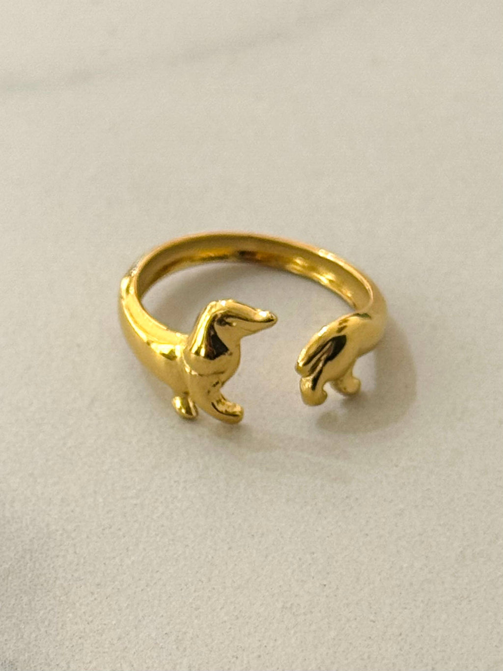 Anneau de tournée Teckel: Gold