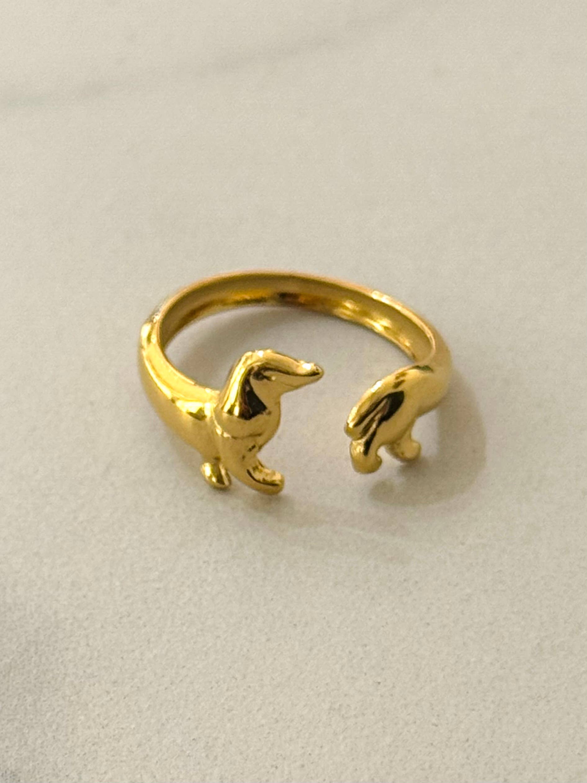 Anneau de tournée Teckel: Gold