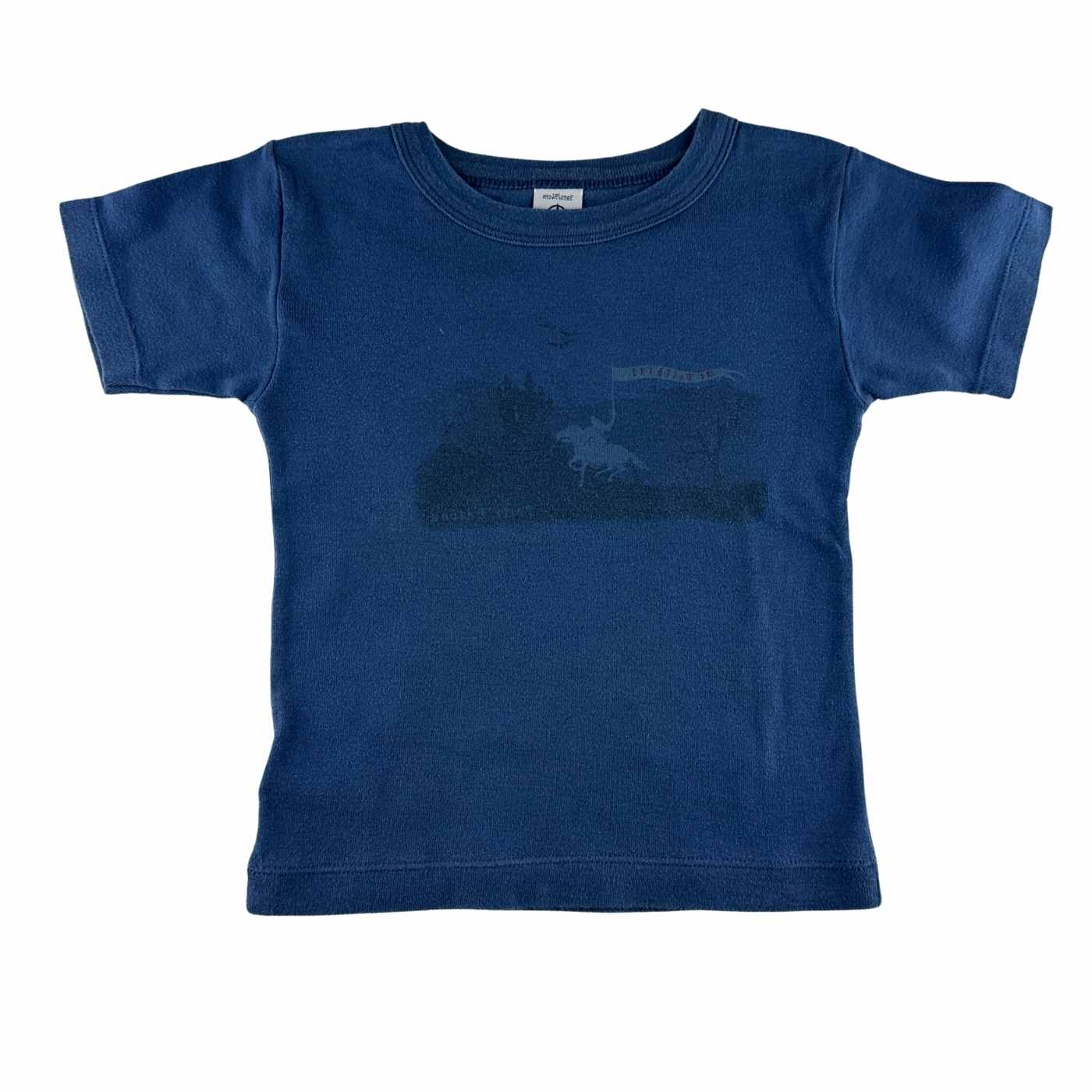 Petit bateau - Tee-shirt imprimé, manches courtes - taille 3 ans - seconde main