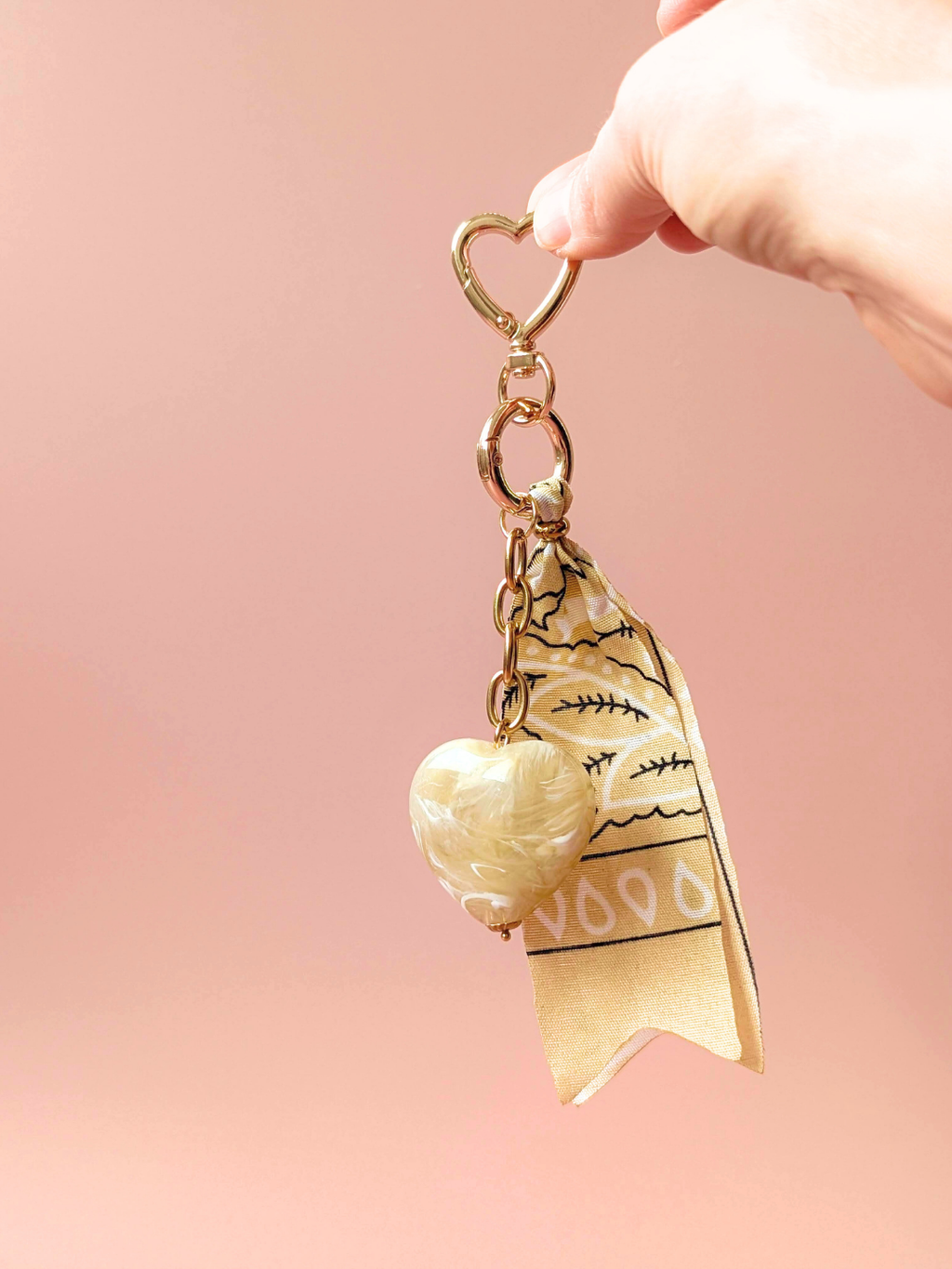 Grigri de sac & porte-clés – LOVE: Chocolat
