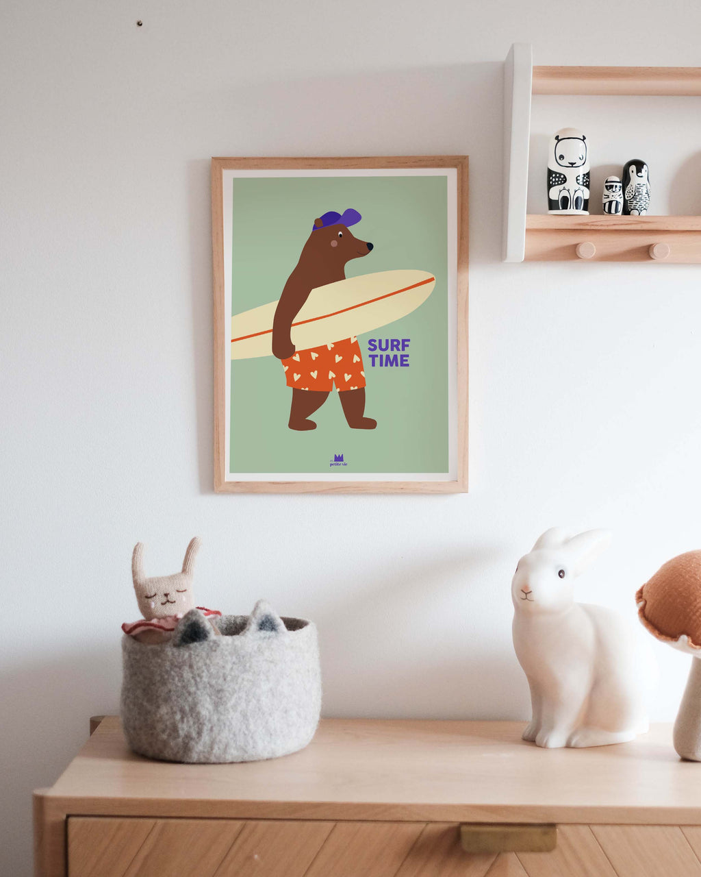 Affiche - Surf time (30 x 40 cm)