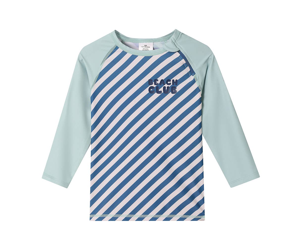 T-shirt protection solaire manches longues Stripes Blues & Beyond 2-3 ans