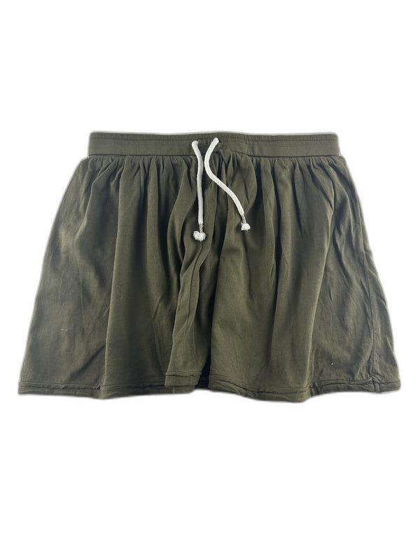 Mango - Short jupe kaki a uni - 8 ans- seconde main