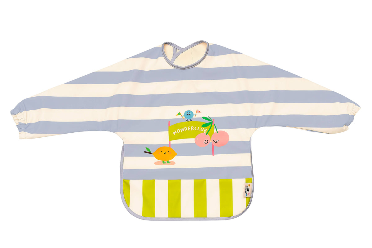 Bavoir manches longues bébé imperméable – Cherry Pop