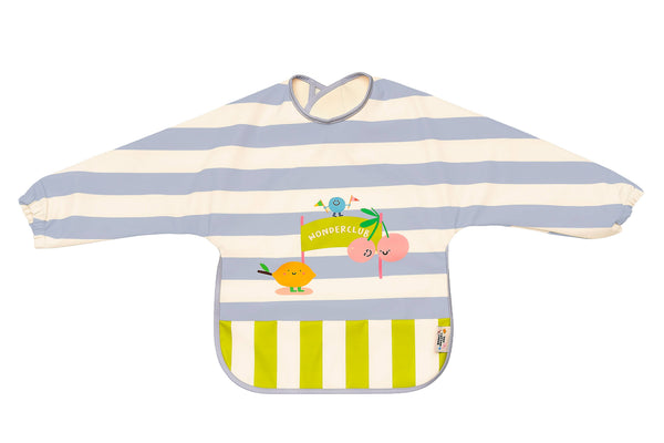 Bavoir manches longues bébé imperméable – Cherry Pop