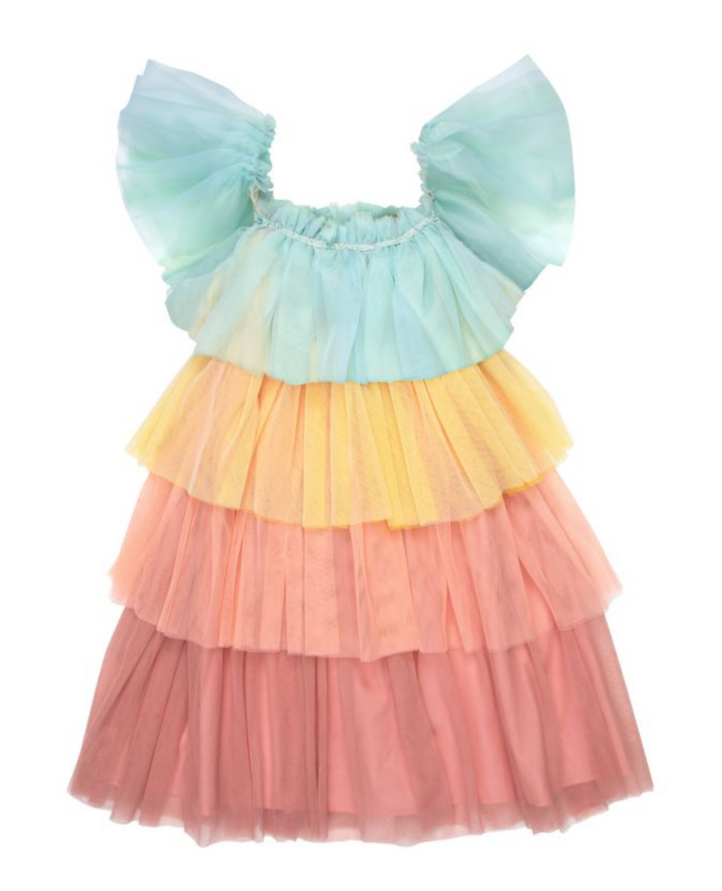 Meri Meri - Robe de déguisement Rainbow, - taille 3-4 ans