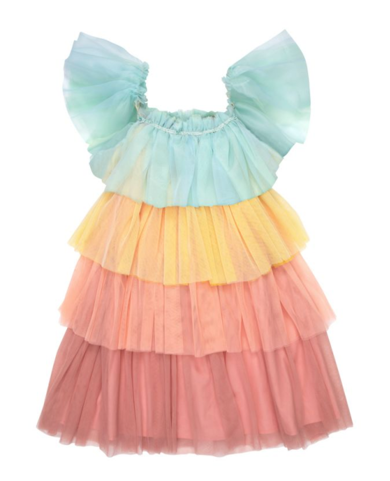 Meri Meri - Robe de déguisement Rainbow, - taille 3-4 ans