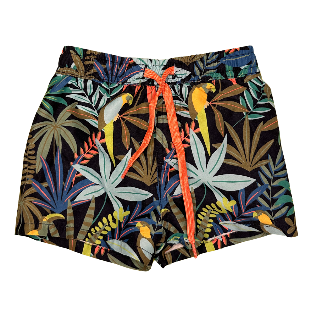 Short de bain imprimé tropical Bout'chou occasion enfant