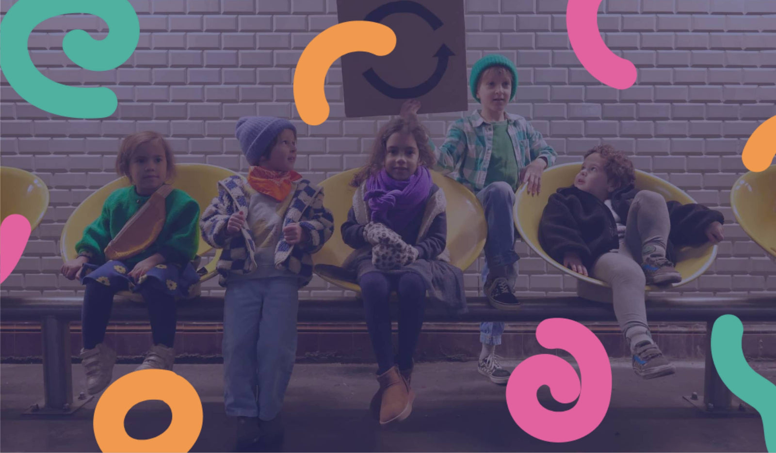 enfants station metro