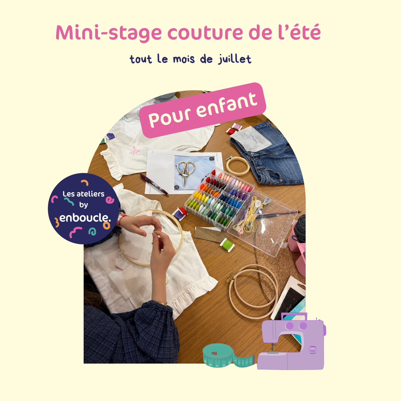 Mini stage juillet- vacances d'été - enfant - La Rochelle