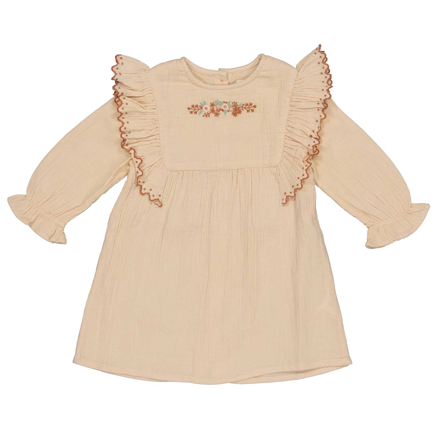 Louis Louise - Robe brodée manches longues - Taille 2 ans - Seconde main