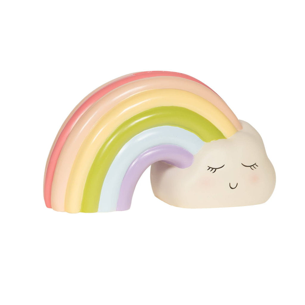Tirelire enfant arc-en-ciel pastel avec nuage Amadeus Les Petits