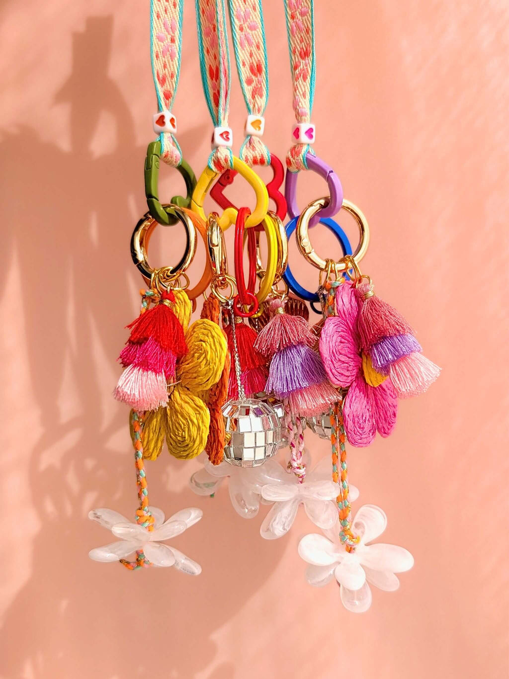 Grigri de sac & porte-clés – BLOOM: Orange