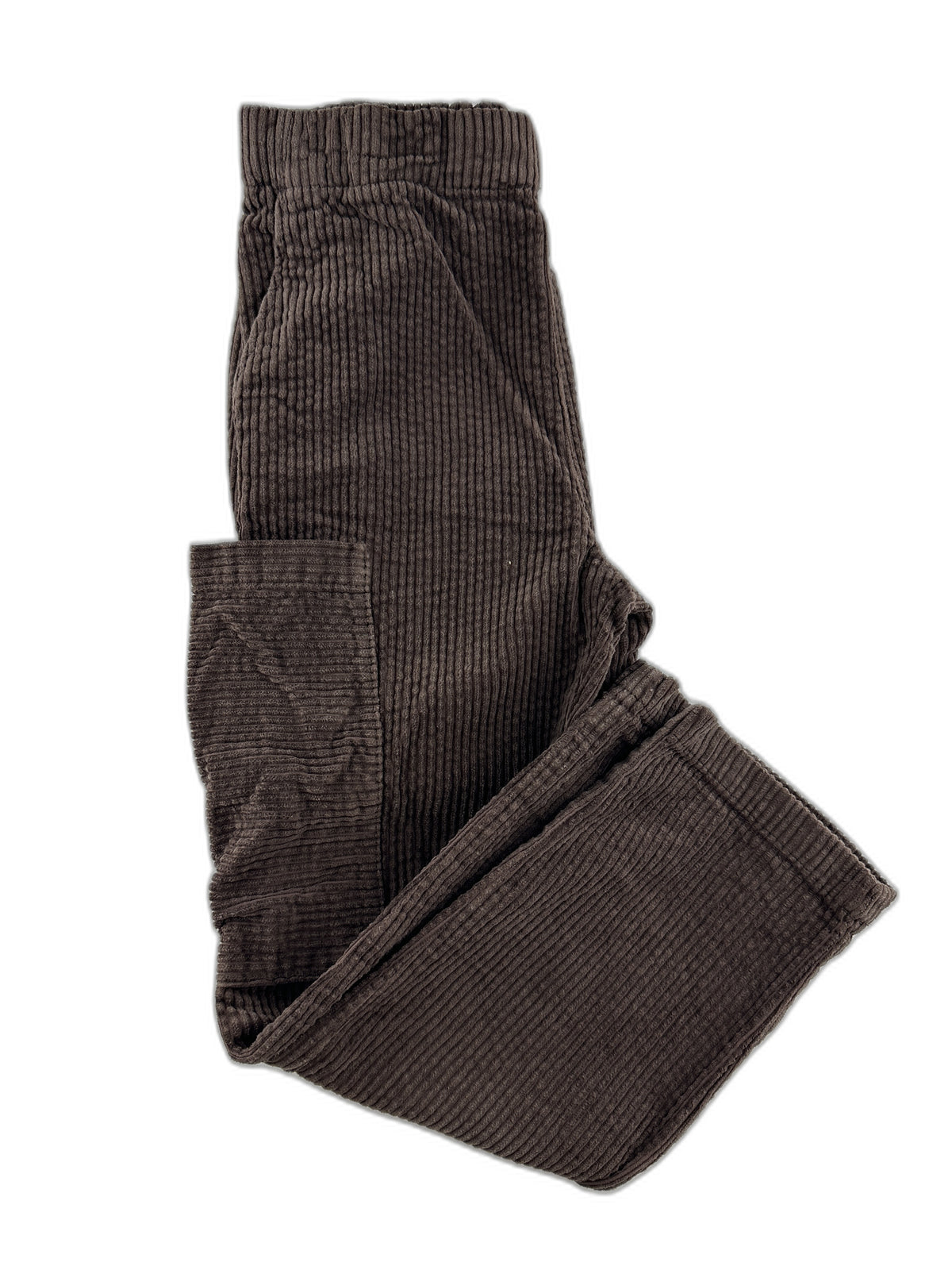 H&M - Pantalon marron en velours - taille 6/7 ans - seconde main
