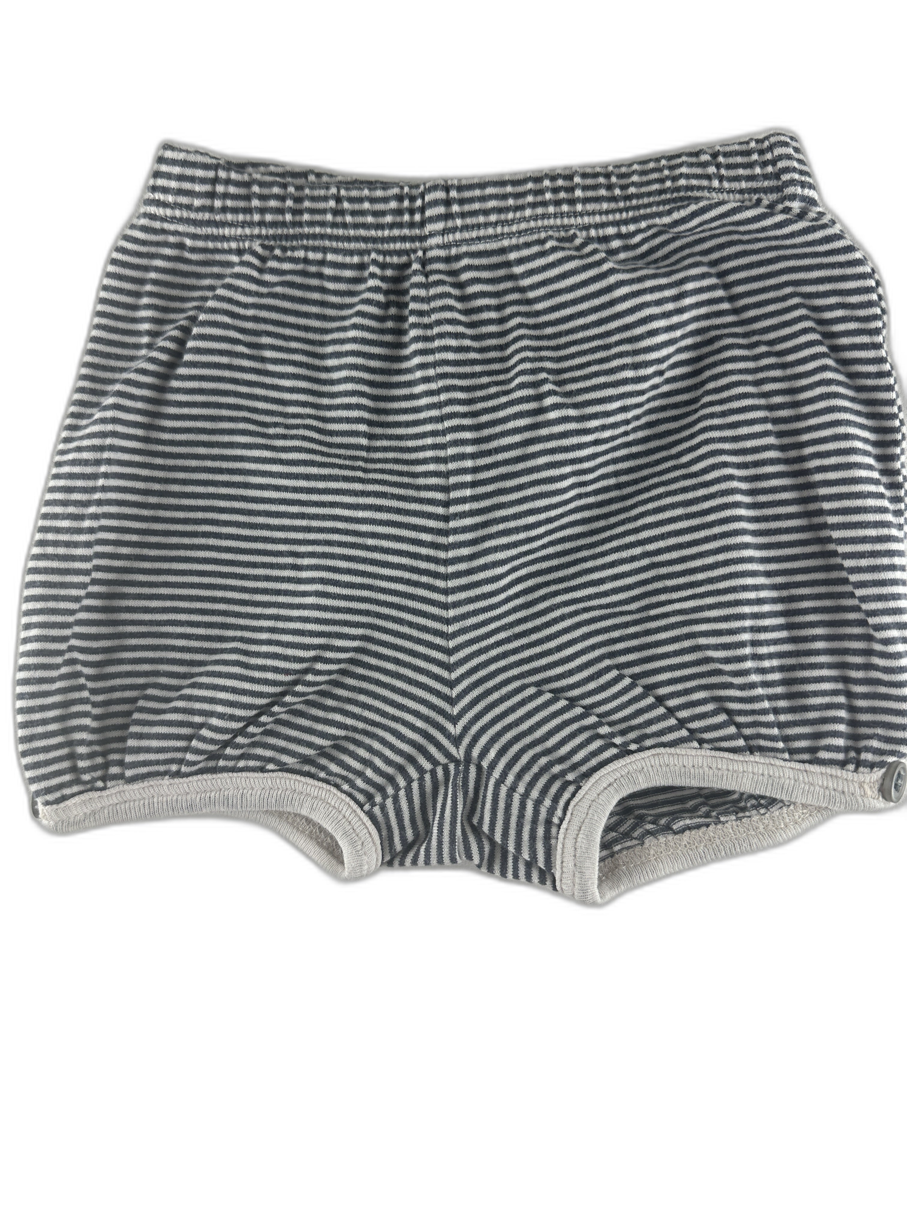 Petit Bateau - Short bloomer à rayures - taille 3 mois / 60 cm - seconde main