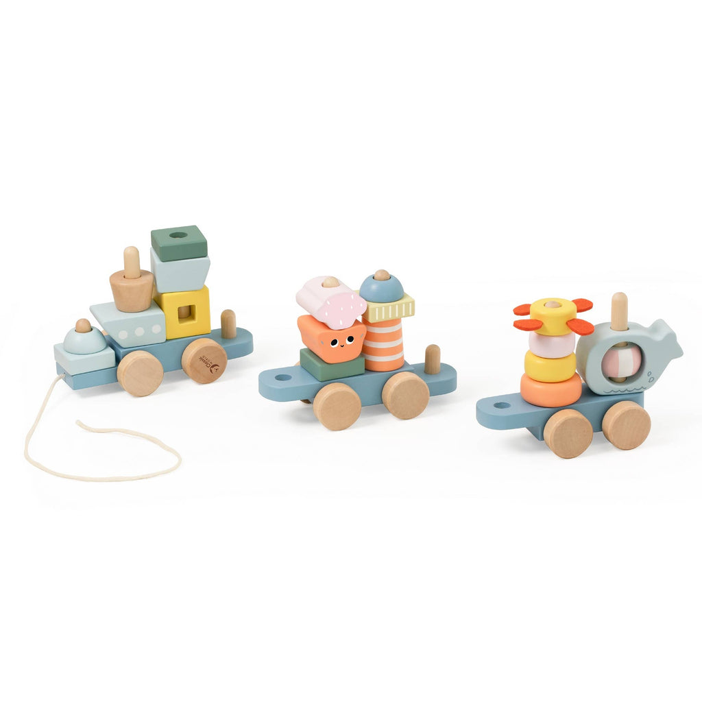 Train Classique Monde Océan: 39,8x7,3x11,1 cm / À partir de 12 mois