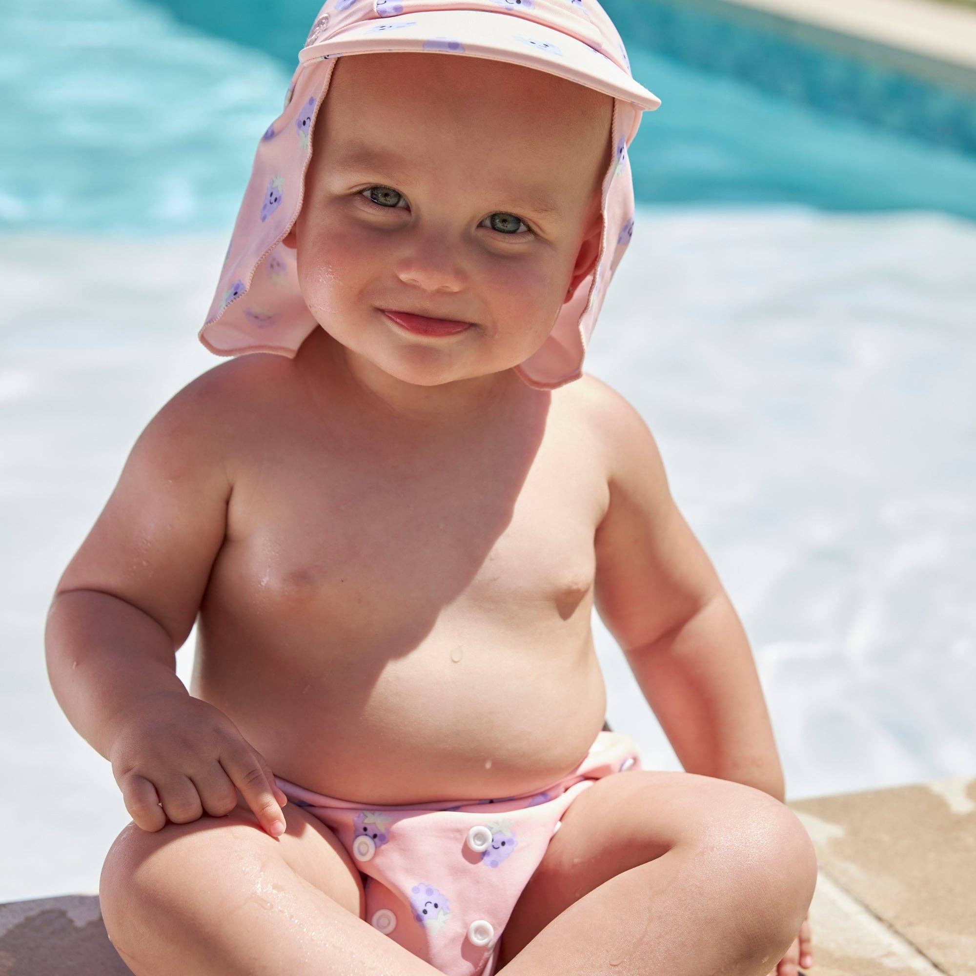 Maillot couche - Rose/Violet - Mûre