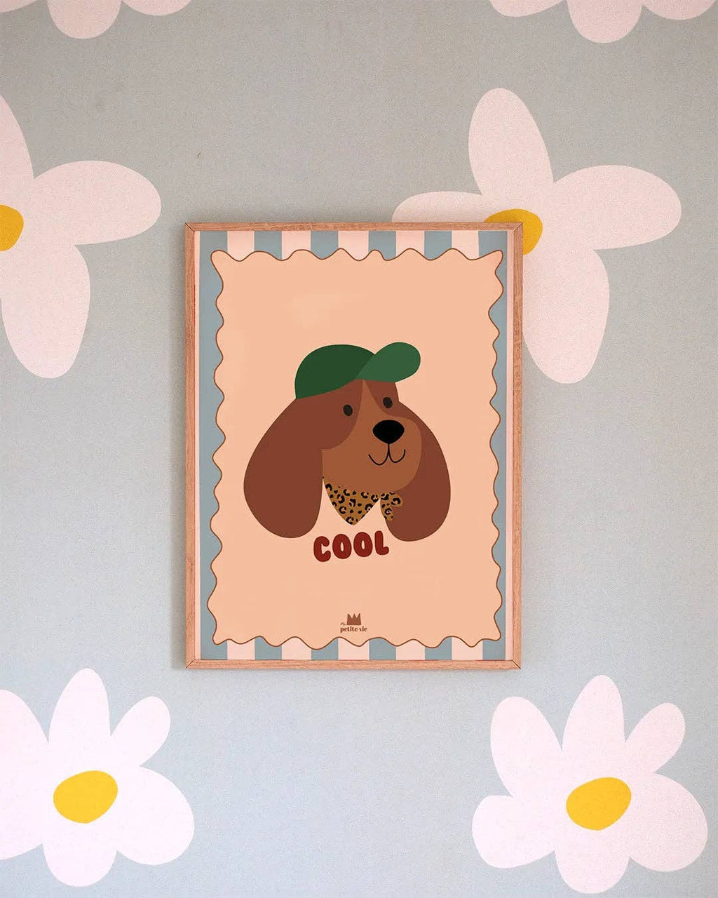 Affiche – Portrait chien cool